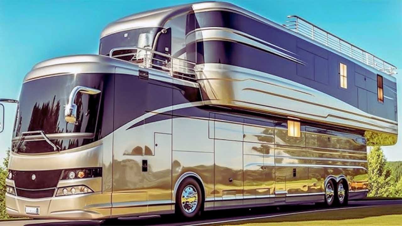 Read more about the article 2026 Scania Double Decker 6×6 Motorhome – The $5M Moving Palace on Wheels