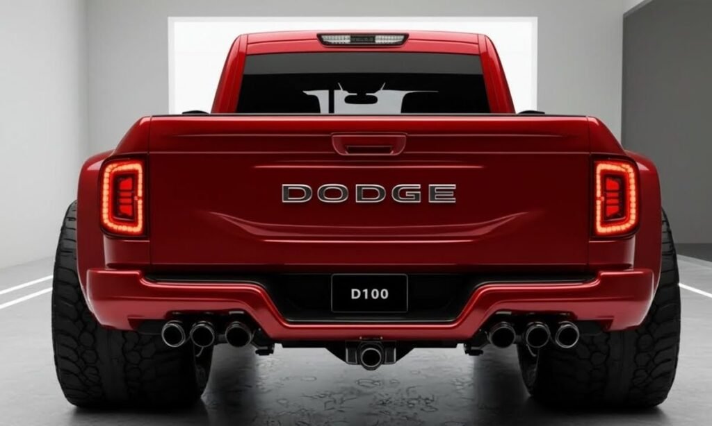 2026 Dodge D100 Vintage Pickup – Classic