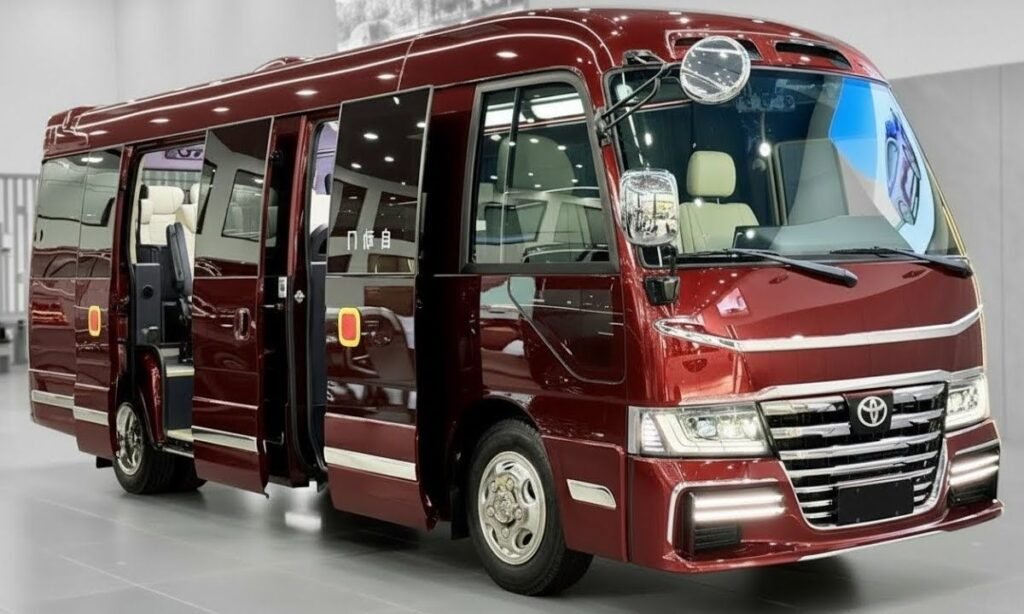 All New Toyota Coaster - 10-Seater VIP Ultimate